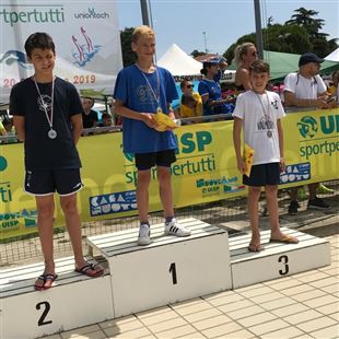 Nuoto: Marco Ferroni campione nazionale Uisp nei 50 rana
