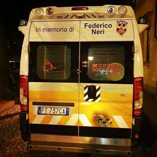 Un’ambulanza pediatrica per festeggiare il compleanno di Federico