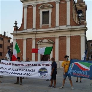 Fratelli d'Italia, flashmob in piazza per Norma Cossetto