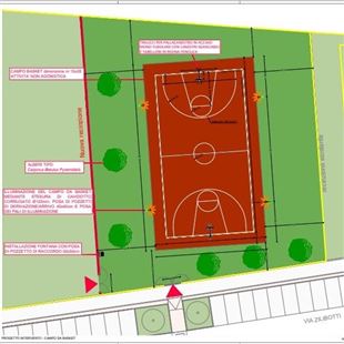 Campo da basket a Magreta: approvato il progetto, a breve il via ai lavori