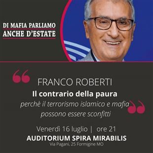 Di mafia parliamo anche d’estate: venerdì Franco Roberti allo Spira Mirabilis