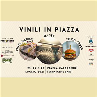 Vinili in Piazza: a Formigine un fine settimana tra musica e cibo