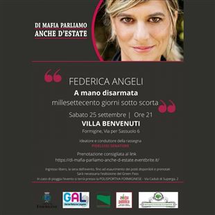 "Di mafia parliamo anche d'estate": la rassegna si chiude con Federica Angeli 