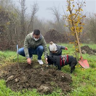 Giornata degli alberi: un albero per ogni nato nel 2021 all'Oasi di Colombarone