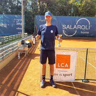 Alessandro Arginelli vince il Trofeo ITF Seniors grado 700 a Milano Marittima