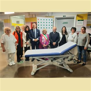 Due nuovi lettini elettrici per ambulatori infermieristici grazie a Fondazione BSGSP