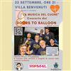 Doors to Baloon in concerto per raccogliere fondi a favore della ricerca sulle malattie cardiache