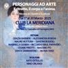 Al Club la Meridiana: "personaggi ad arte"